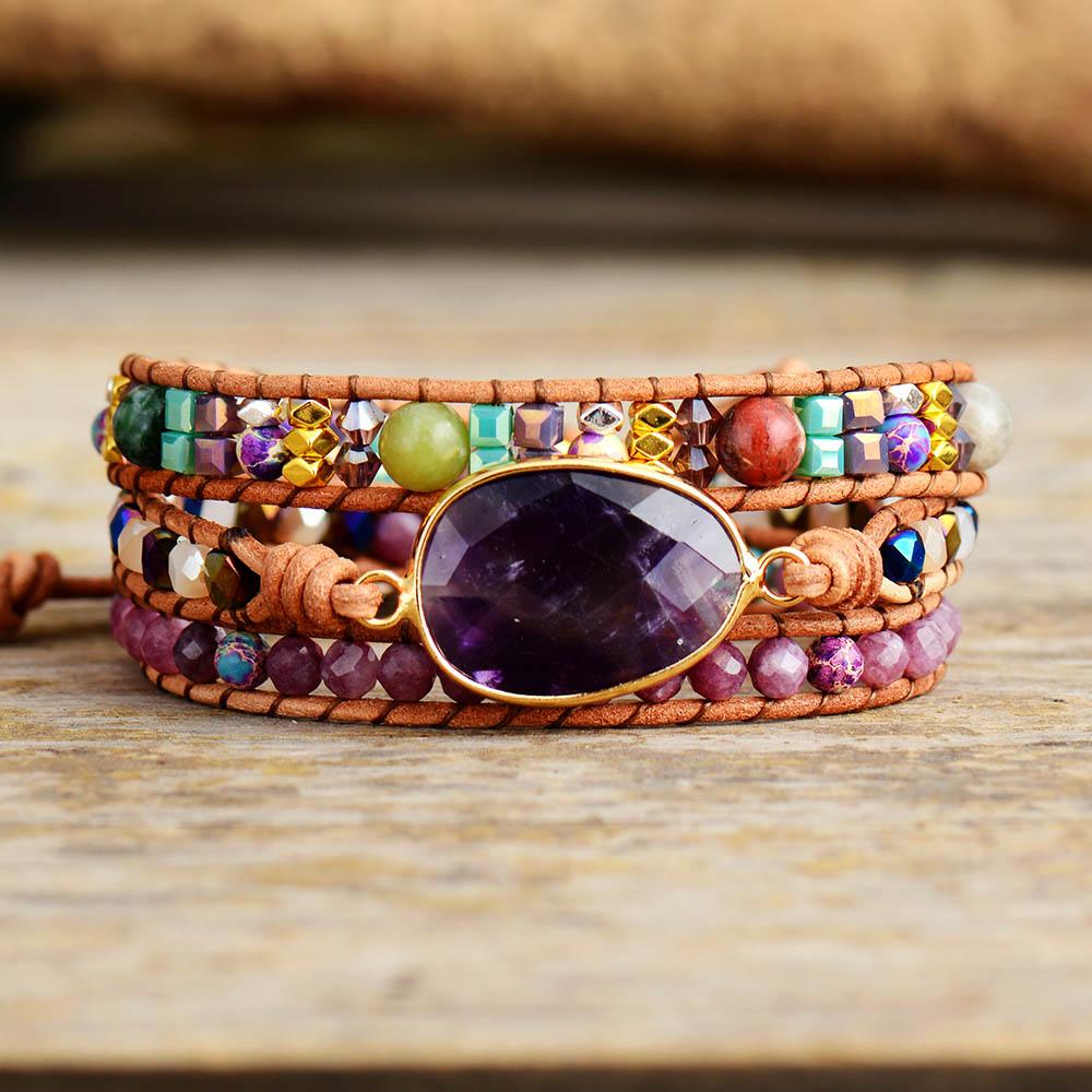 Breathtaking Colorful gemstone jewelry for your bohemian fashion